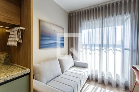 Sala de apartamento para alugar com 1 quarto, 25m² em Vila Nova Conceição, São Paulo