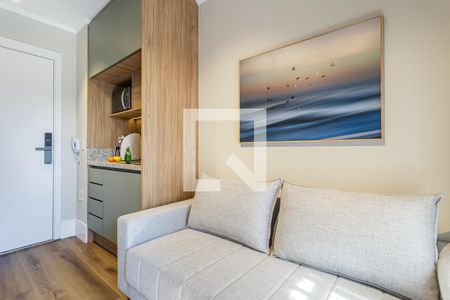 Sala de apartamento para alugar com 1 quarto, 25m² em Vila Nova Conceição, São Paulo