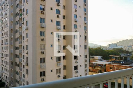 Varanda da Sala de apartamento para alugar com 2 quartos, 59m² em Engenho de Dentro, Rio de Janeiro