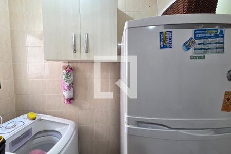 Área de Serviço de apartamento para alugar com 1 quarto, 50m² em Vila Tupi, Praia Grande