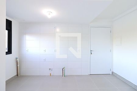 Sala cozinha de apartamento para alugar com 1 quarto, 33m² em Lomba do Pinheiro, Porto Alegre