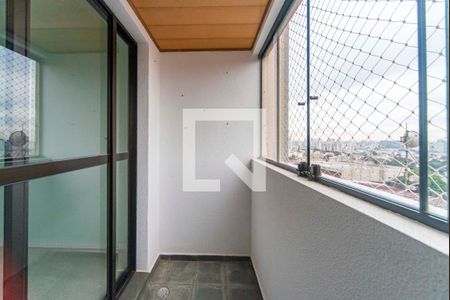 Varanda da Sala de apartamento para alugar com 3 quartos, 75m² em Vila Apiai, Santo André
