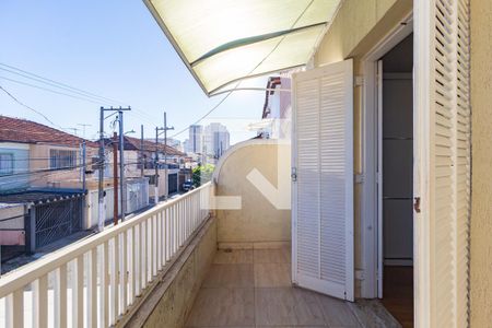 Varanda - Suíte 1 de casa para alugar com 2 quartos, 156m² em Alto da Mooca, São Paulo