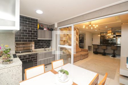 Varanda gourmet de apartamento à venda com 2 quartos, 72m² em Vila Curuçá, Santo André