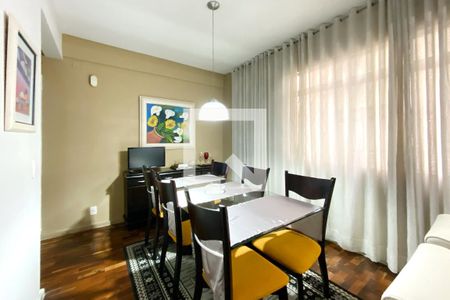 Sala de jantar de apartamento à venda com 3 quartos, 123m² em Nova Suíça, Belo Horizonte
