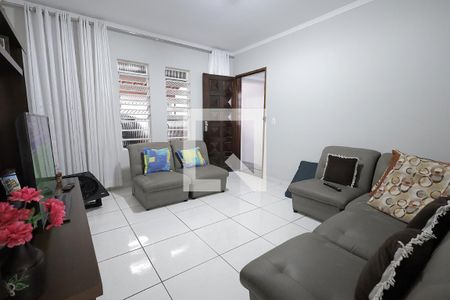 Sala de casa à venda com 2 quartos, 90m² em Jardim Guarará, Santo André