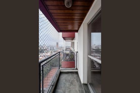 Varanda da Sala de apartamento para alugar com 2 quartos, 59m² em Vila Regente Feijó, São Paulo