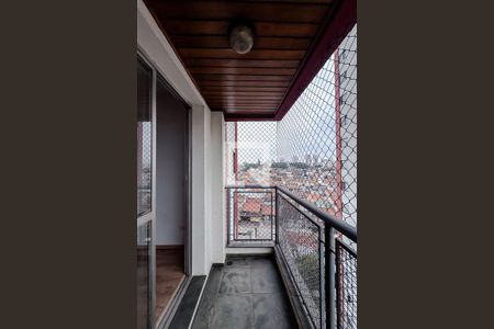Varanda da Sala de apartamento para alugar com 2 quartos, 59m² em Vila Regente Feijó, São Paulo
