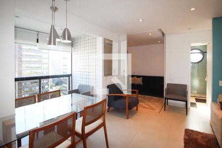 Sala de apartamento à venda com 2 quartos, 55m² em Vila Nova Conceição, São Paulo