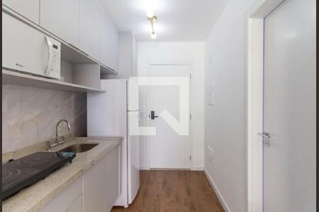 Cozinha de apartamento para alugar com 1 quarto, 30m² em Perdizes, São Paulo