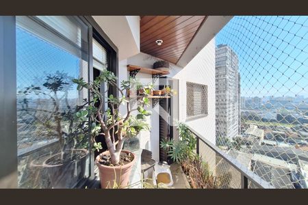 Varanda da Sala de apartamento à venda com 3 quartos, 171m² em Água Branca, São Paulo