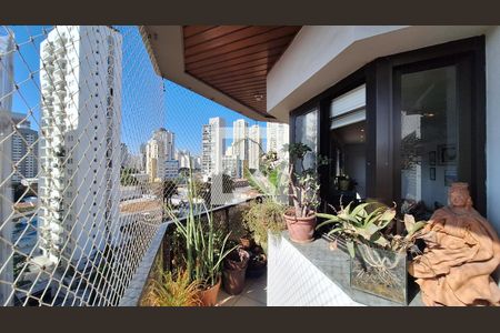 Varanda da Sala de apartamento à venda com 3 quartos, 171m² em Água Branca, São Paulo