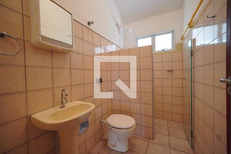 Banheiro de casa de condomínio para alugar com 1 quarto, 75m² em Barra da Lagoa, Florianópolis