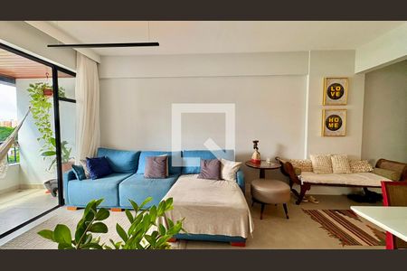 Sala de apartamento para alugar com 3 quartos, 106m² em Pituba, Salvador