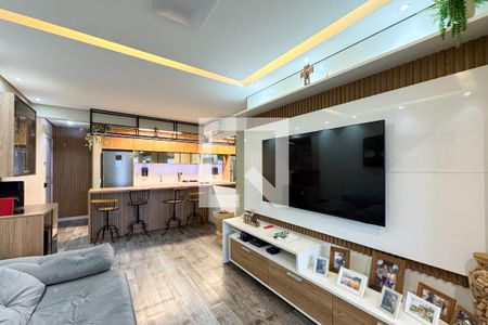 Sala de apartamento para alugar com 3 quartos, 94m² em Centro, São Bernardo do Campo
