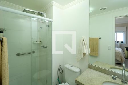 Banheiro da Suíte de apartamento à venda com 2 quartos, 68m² em Centro, Diadema