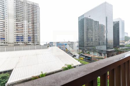 Varanda de apartamento à venda com 3 quartos, 75m² em Santo Cristo, Rio de Janeiro