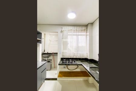 Cozinha  de apartamento para alugar com 2 quartos, 36m² em Vila Guilhermina, São Paulo