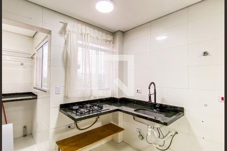 Cozinha  de apartamento para alugar com 2 quartos, 36m² em Vila Guilhermina, São Paulo
