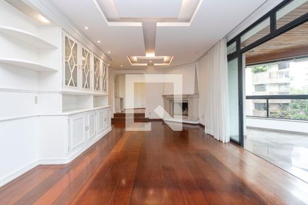 Sala de apartamento para alugar com 3 quartos, 245m² em Brooklin, São Paulo