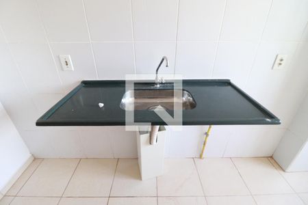 Cozinha  de apartamento para alugar com 2 quartos, 42m² em Jardim Heitor Rigon, Ribeirão Preto