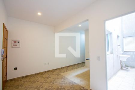 Sala de apartamento à venda com 2 quartos, 59m² em Vila Floresta, Santo André