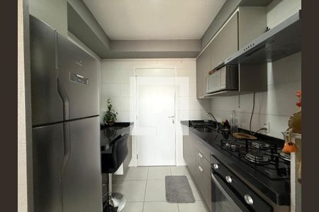 Cozinha de kitnet/studio à venda com 1 quarto, 28m² em Jardim da Gloria, São Paulo