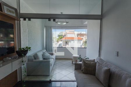 Varanda da Sala de apartamento à venda com 3 quartos, 82m² em Palmares, Belo Horizonte