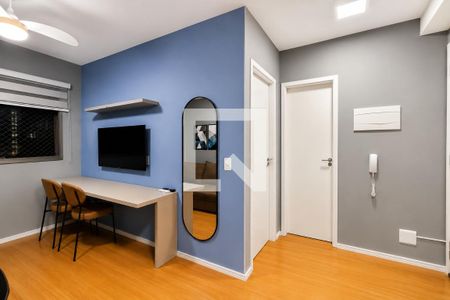 Sala de apartamento para alugar com 1 quarto, 25m² em Bela Vista, São Paulo