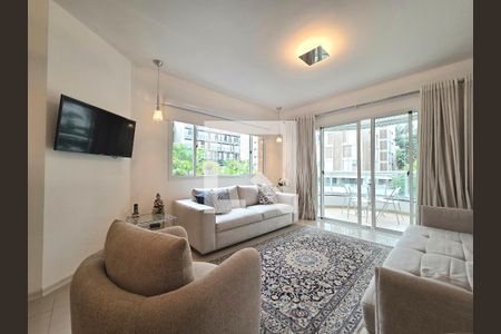 Sala de apartamento para alugar com 3 quartos, 140m² em Itaim Bibi, São Paulo