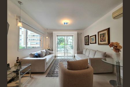 Sala de apartamento para alugar com 3 quartos, 140m² em Itaim Bibi, São Paulo