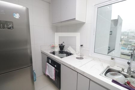Sala/Cozinha de apartamento à venda com 2 quartos, 99m² em Santa Maria, Santo André