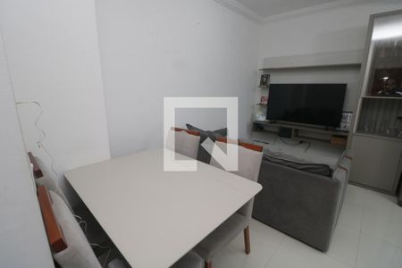 Sala/Cozinha de apartamento à venda com 2 quartos, 99m² em Santa Maria, Santo André