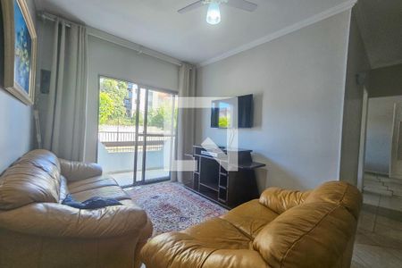 Sala de apartamento para alugar com 2 quartos, 70m² em Jardim Vitoria, Guarujá