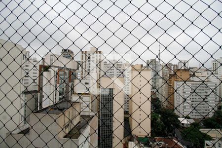 Vista da Sala de Estar e Jantar de apartamento para alugar com 3 quartos, 155m² em Jardim Paulista, São Paulo