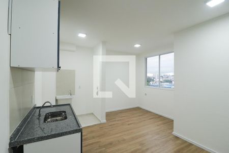 Sala/Cozinha/Área de Serviço de apartamento à venda com 2 quartos, 36m² em Limão, São Paulo