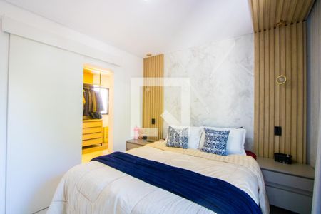Quarto 1 - Suíte de apartamento à venda com 3 quartos, 180m² em Vila Assunção, Santo André
