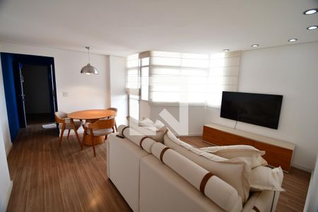 Sala de apartamento para alugar com 1 quarto, 62m² em Bosque, Campinas