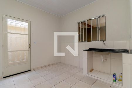 Sala/Cozinha de casa para alugar com 1 quarto, 32m² em Parque Independencia, São Paulo