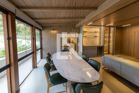 Sala de Jantar de casa de condomínio à venda com 4 quartos, 2117m² em Passárgada, Nova Lima