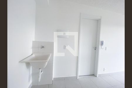 Sala/Cozinha de apartamento à venda com 1 quarto, 26m² em Várzea da Barra Funda, São Paulo