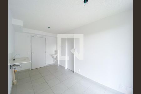 Sala/Cozinha de apartamento à venda com 1 quarto, 26m² em Várzea da Barra Funda, São Paulo