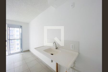 Sala/Cozinha de apartamento à venda com 1 quarto, 26m² em Várzea da Barra Funda, São Paulo