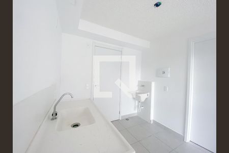Sala/Cozinha de apartamento à venda com 1 quarto, 26m² em Várzea da Barra Funda, São Paulo