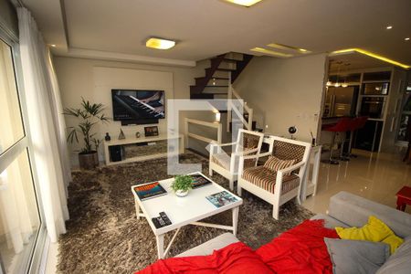 Sala de casa de condomínio à venda com 4 quartos, 220m² em Cavalhada, Porto Alegre