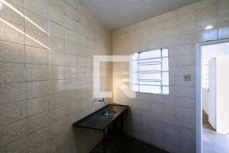 Cozinha e Área de Serviço de casa para alugar com 1 quarto, 30m² em Santa Cruz, Belo Horizonte