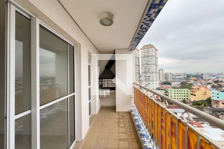 Sacada  de apartamento à venda com 3 quartos, 83m² em Vila Goncalves, São Bernardo do Campo
