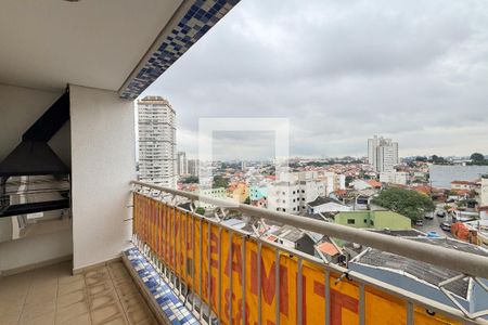 Sacada  de apartamento à venda com 3 quartos, 83m² em Vila Goncalves, São Bernardo do Campo