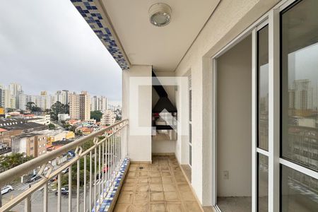 Sacada  de apartamento à venda com 3 quartos, 83m² em Vila Goncalves, São Bernardo do Campo