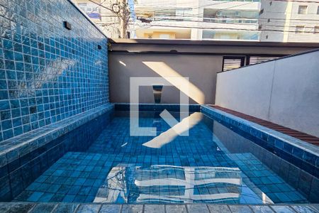 Área comum - Piscina de casa de condomínio para alugar com 2 quartos, 93m² em Guilhermina, Praia Grande
